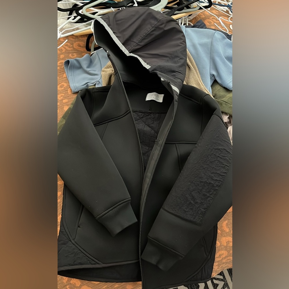Zara black jacket 9
